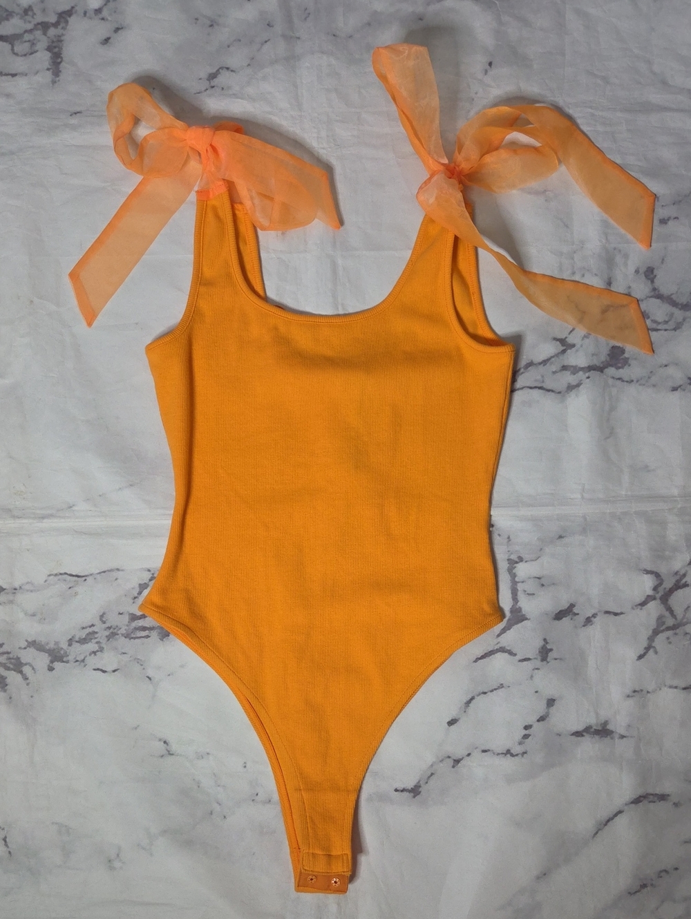 Day+Moon Orange Body Suit